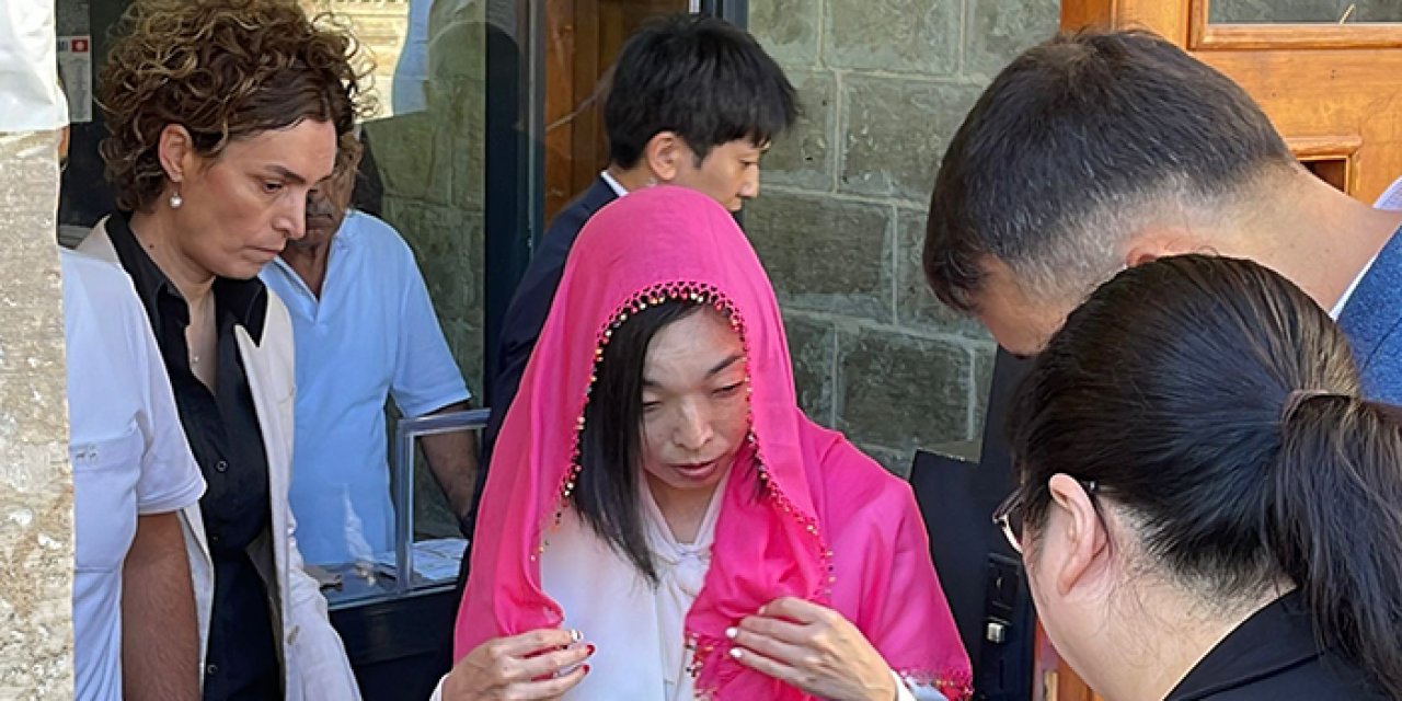 Japonya Prensesi Balıklıgöl’ü gezdi