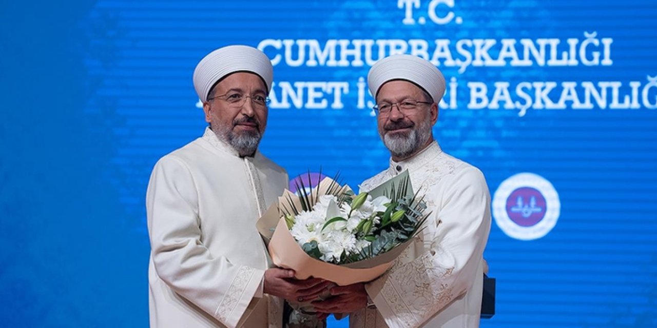 Safi Arpaguş, Diyanet İşleri Başkanlığı görevini devraldı