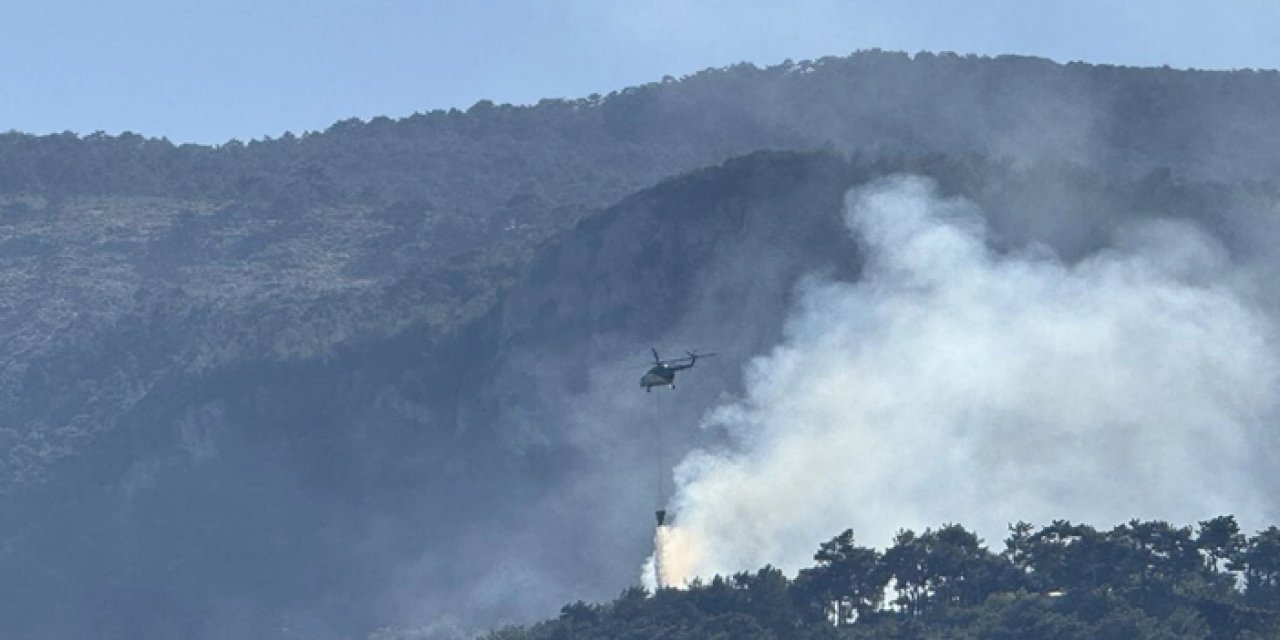İzmir'de yangın: Bir ev küle döndü!