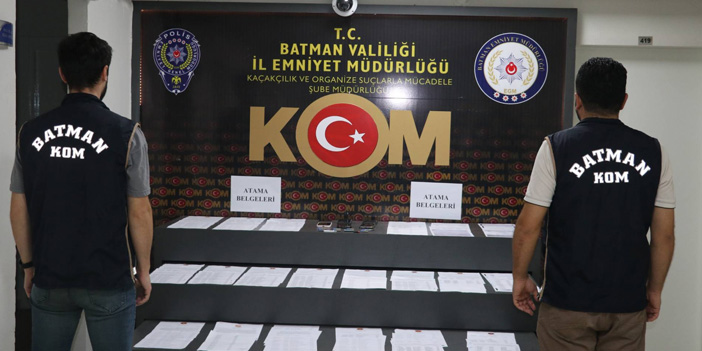 Batman’da “işe yerleştirme” vaadiyle 30 milyon liralık dolandırıcılık: 4 tutuklama