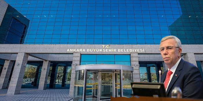 Ankara Büyükşehir Belediyesi’nden soruşturmalara ilişkin açıklama geldi