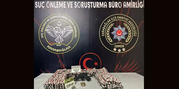 Evinde uyuşturucu bulunan iki kardeş gözaltında