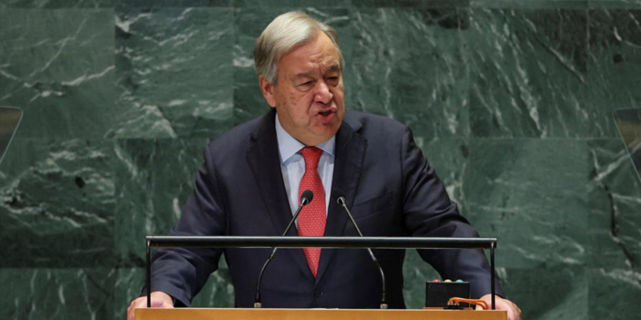 Guterres: İnsafsız bir insan acıları çağına girdik