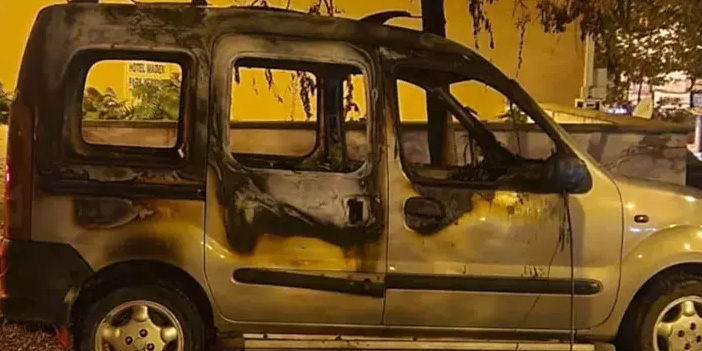Amasya’da otoparkta araç yangını: Peş peşe patlamalar korkuttu
