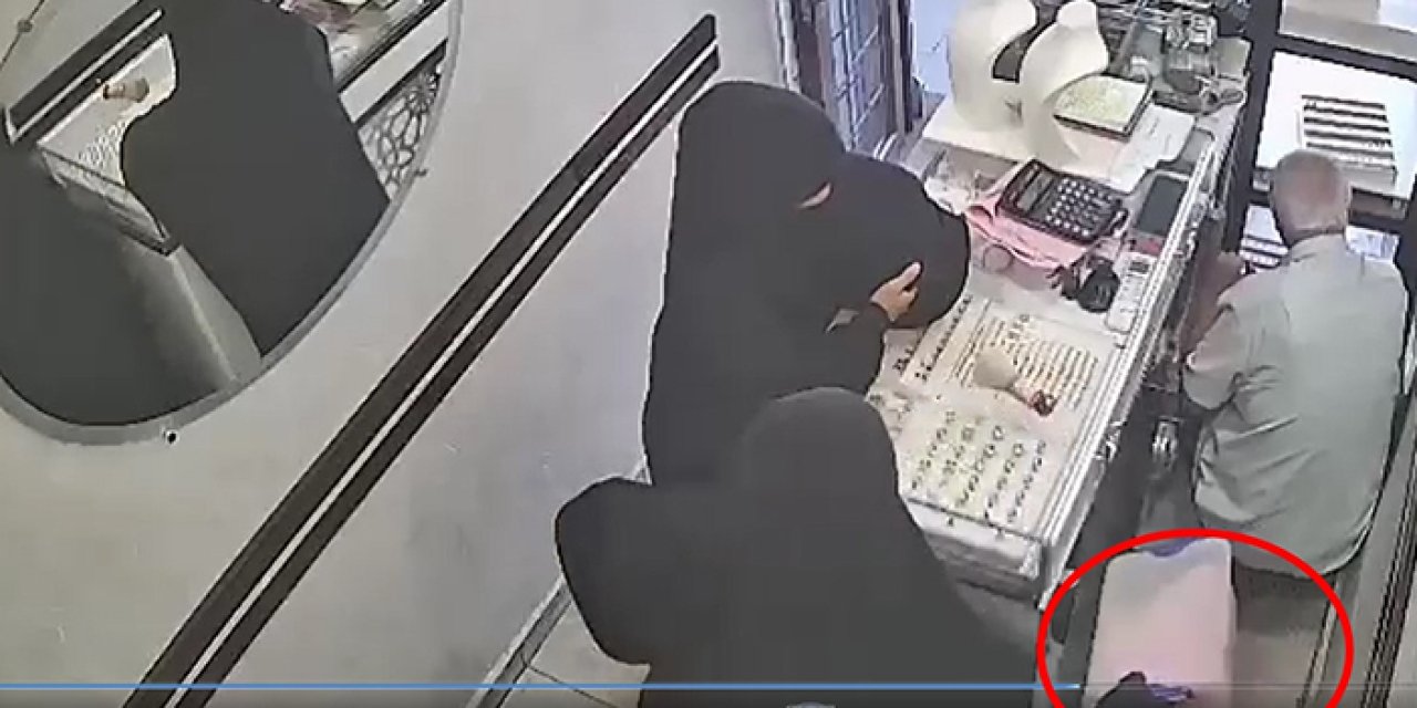 Diyarbakır’da film gibi soygun: Çarşaflı kadınlar 2,5 kilo altın çaldı