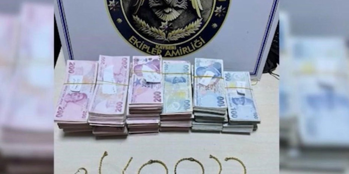 Kayseri’de suç makinesi 3 kişi sahte altınla yakalandı