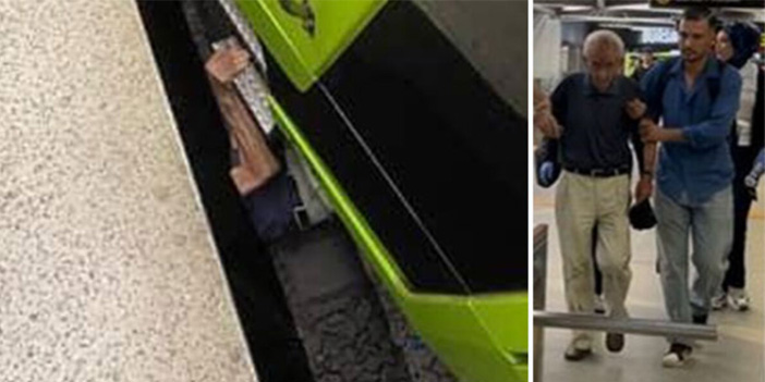 Bursa’da öğrencilerin şakası faciaya dönüşüyordu: Yaşlı adam raylara düştü
