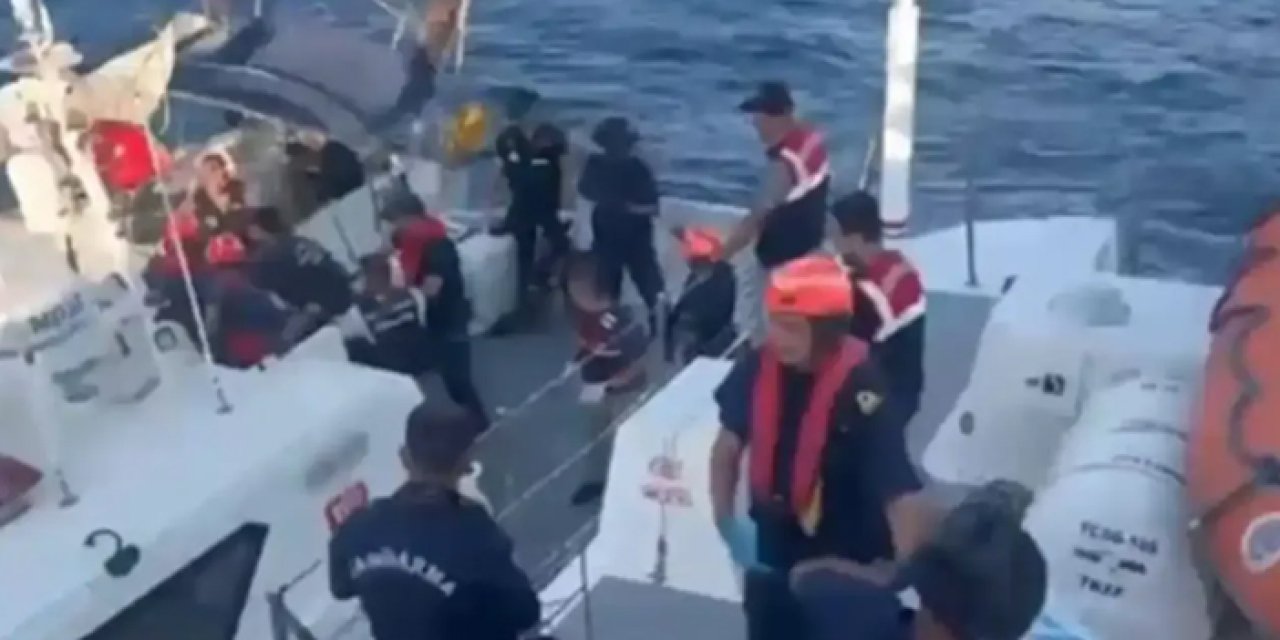 Muğla açıklarında JİHA destekli operasyonda 210 kilo skunk ele geçirildi