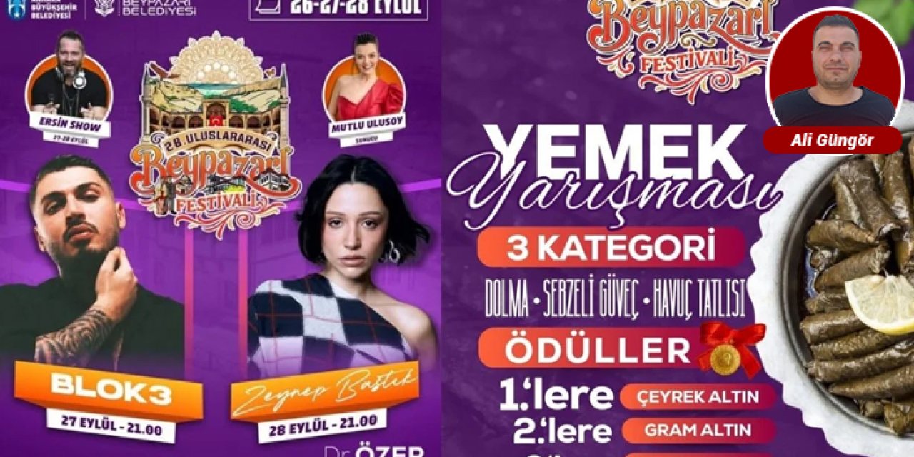 Beypazarı’nda uluslararası festival başladı: Üç gün boyunca sanat öne çıkacak