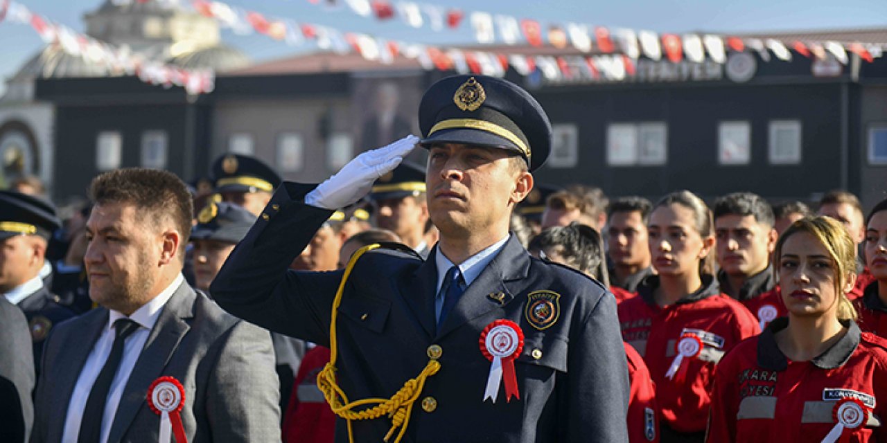 Ankara’da itfaiye haftası törenle başladı
