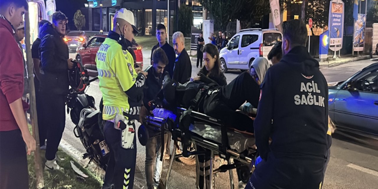 Sivas’ta motosiklet kazası: 2 yaralı, 1’inin durumu ağır