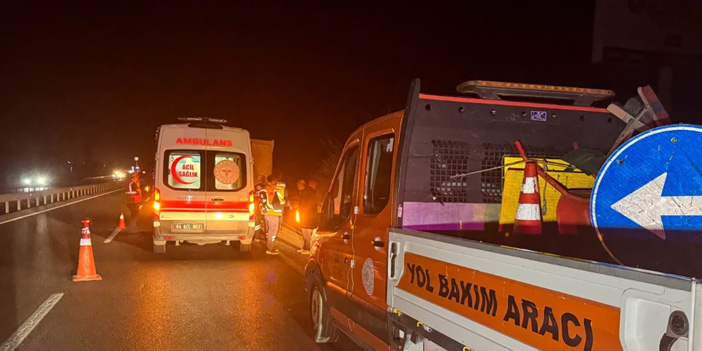 Ankara-Uşak kara yolunda feci kaza: 1 ölü