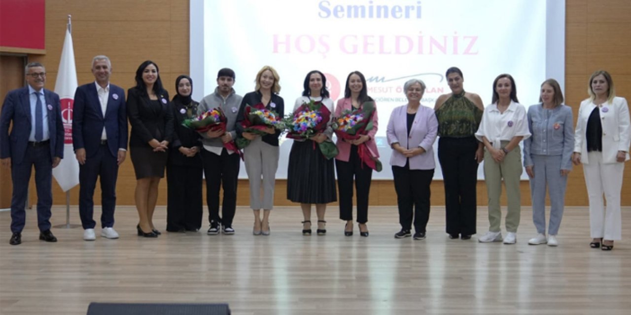 Keçiören Belediyesi kadına yönelik şiddetle mücadele için farkındalık semineri düzenledi