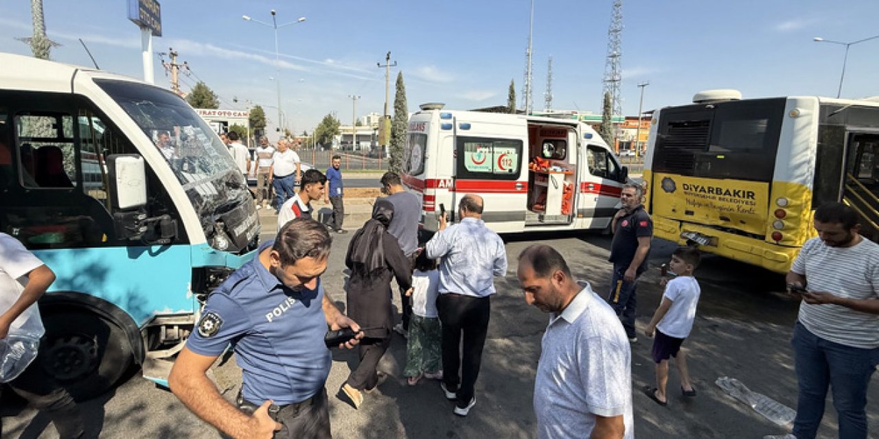 Diyarbakır’da halk otobüsü faciası: 20 yaralı