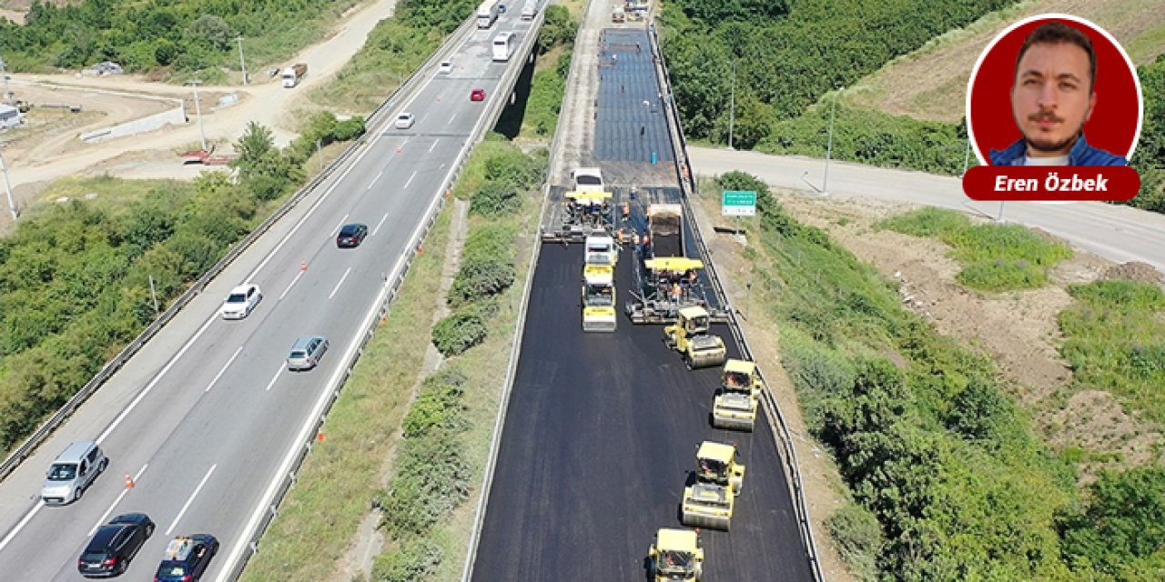 Anadolu Otoyolu’nun Kızılcahamam kesiminde ulaşım kontrollü sağlanıyor