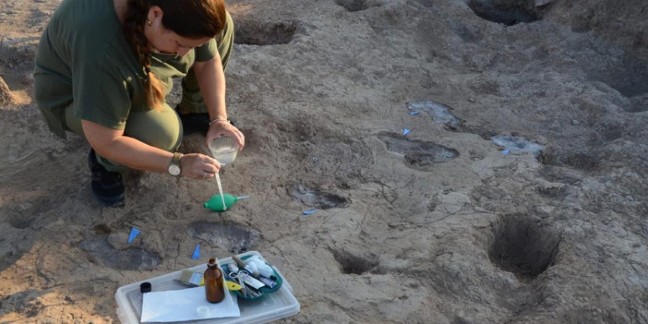 Hatay’daki Tell Kurdu Höyük’te 7 bin yıllık insan izleri ortaya çıktı