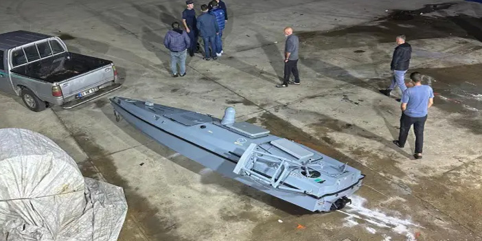 Trabzon’da bomba yüklü insansız deniz aracı bulundu