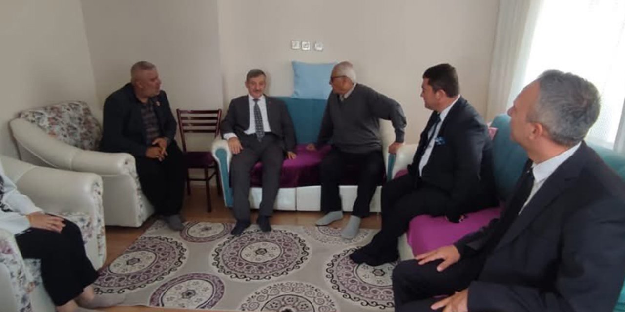 Elmadağ Kaymakamı Çaykara, ‘Gönül Yolu Projesi’ ziyaretlerini sürdürdü