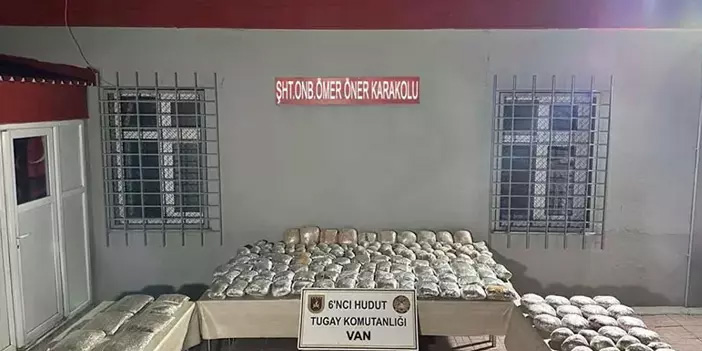 MSB: Sınır hattında 117,8 kilo uyuşturucu madde yakalandı