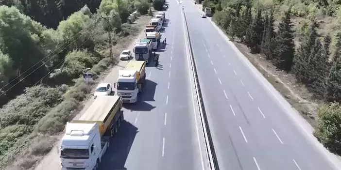 Arnavutköy’de hafriyat kamyonlarına rekor ceza