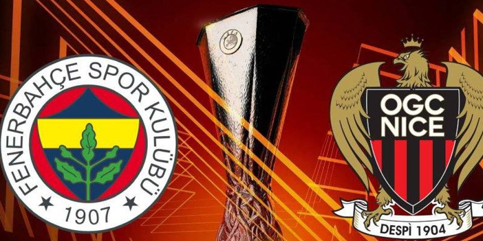 Fenerbahçe - Nice maçı: İlk 11’ler belli oldu