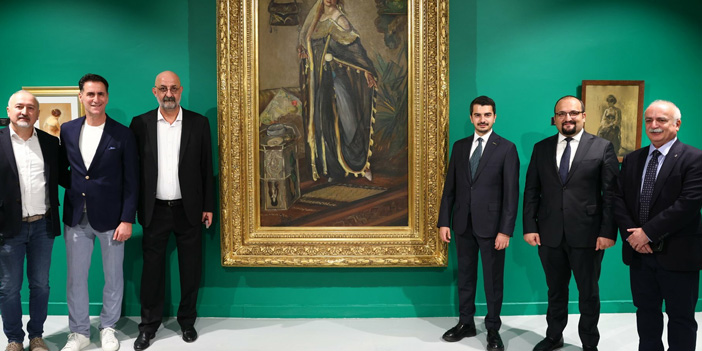 Çankaya’da Osmanlı’dan Cumhuriyet’e Türk Resim Sanatı Sergisi açıldı