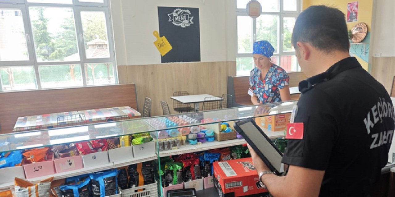 Keçiören’de okul kantinleri sağlıklı gıda denetiminde