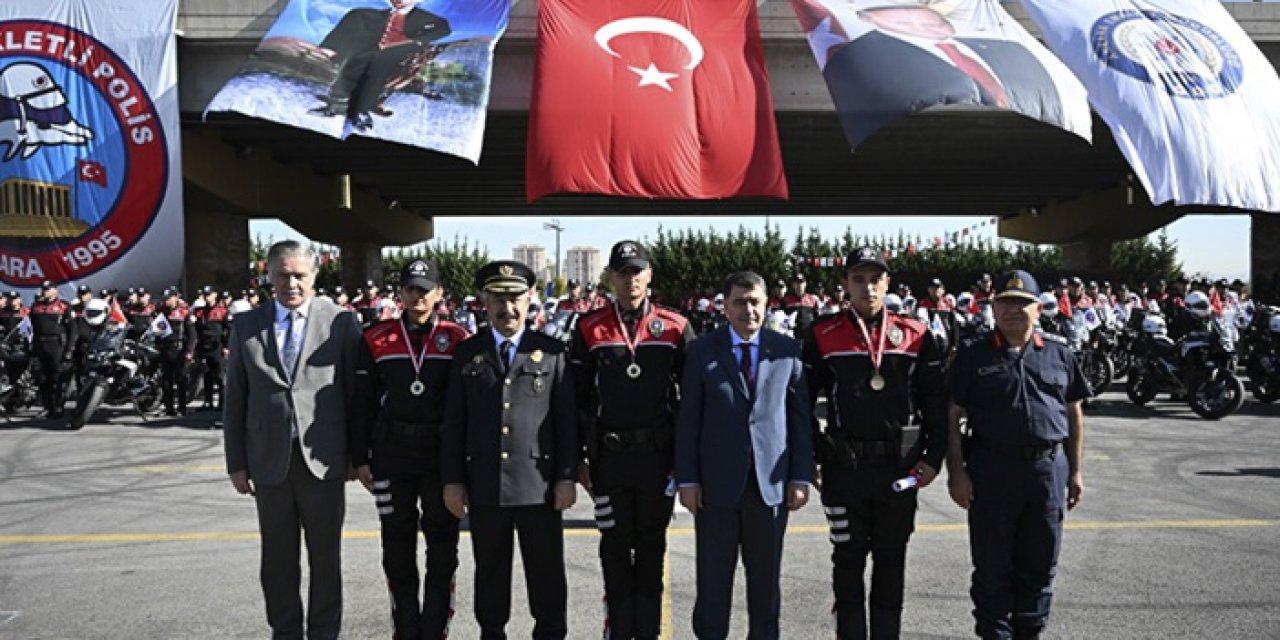 Ankara’da 85 yunus polisi göreve uğurlandı