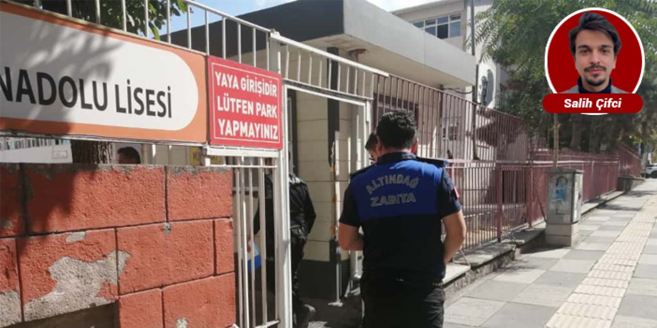 Altındağ’da okul önleri ve parklarda sıkı denetim
