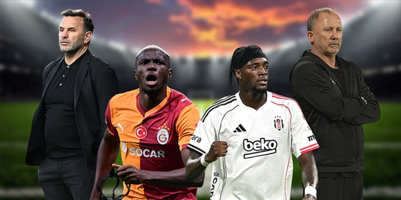 Galatasaray ve Beşiktaş, Süper Lig’de 359. randevuda karşılaşıyor