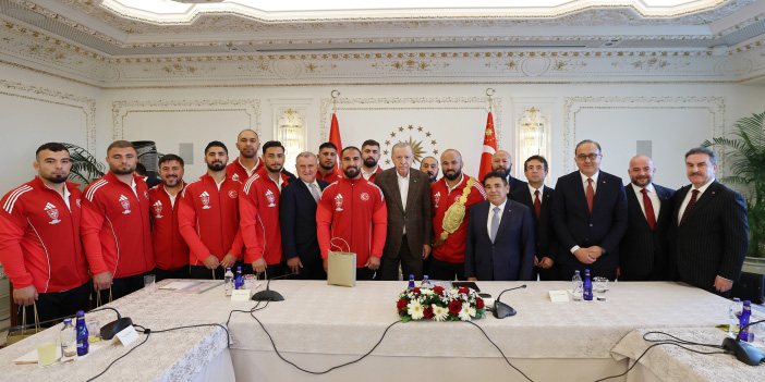 Cumhurbaşkanı Erdoğan’dan Pehlivanlara Tebrik: “Ata Sporumuza Desteği Sürdüreceğiz”
