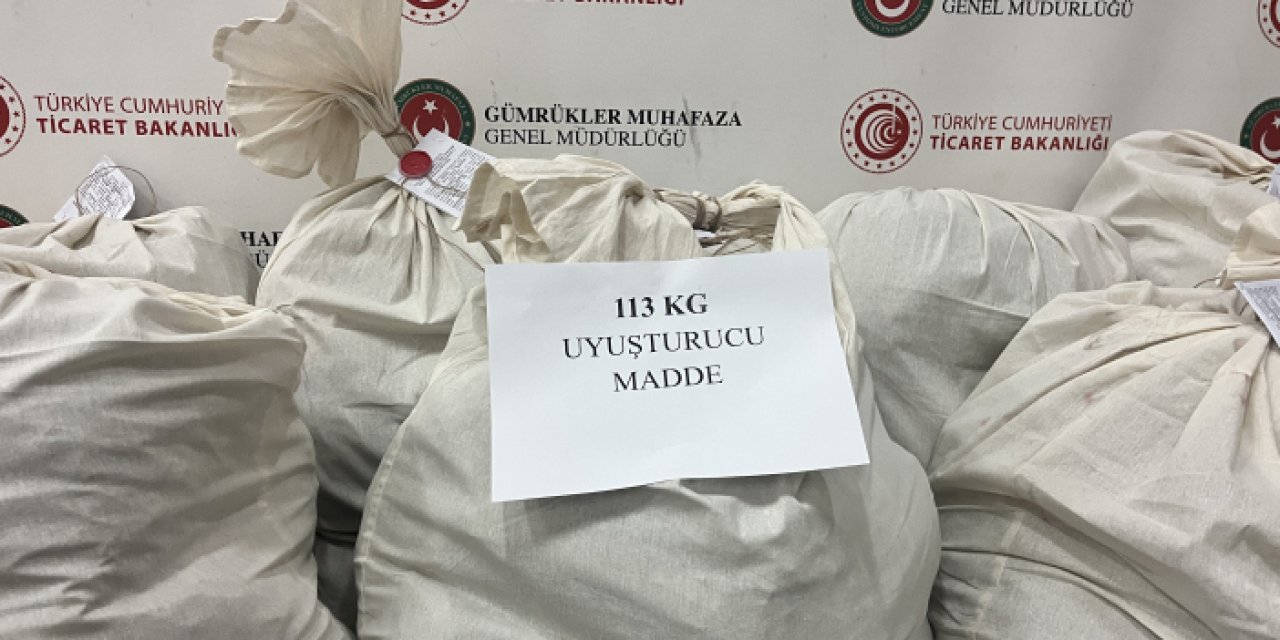 Kapıkule’de tır dorsesinde 113 kilo uyuşturucu yakalandı