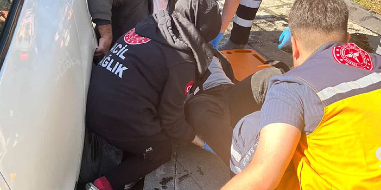 İstanbul’da zincirleme kaza: Otomobil motosikletlere çarptı, 4 yaralı
