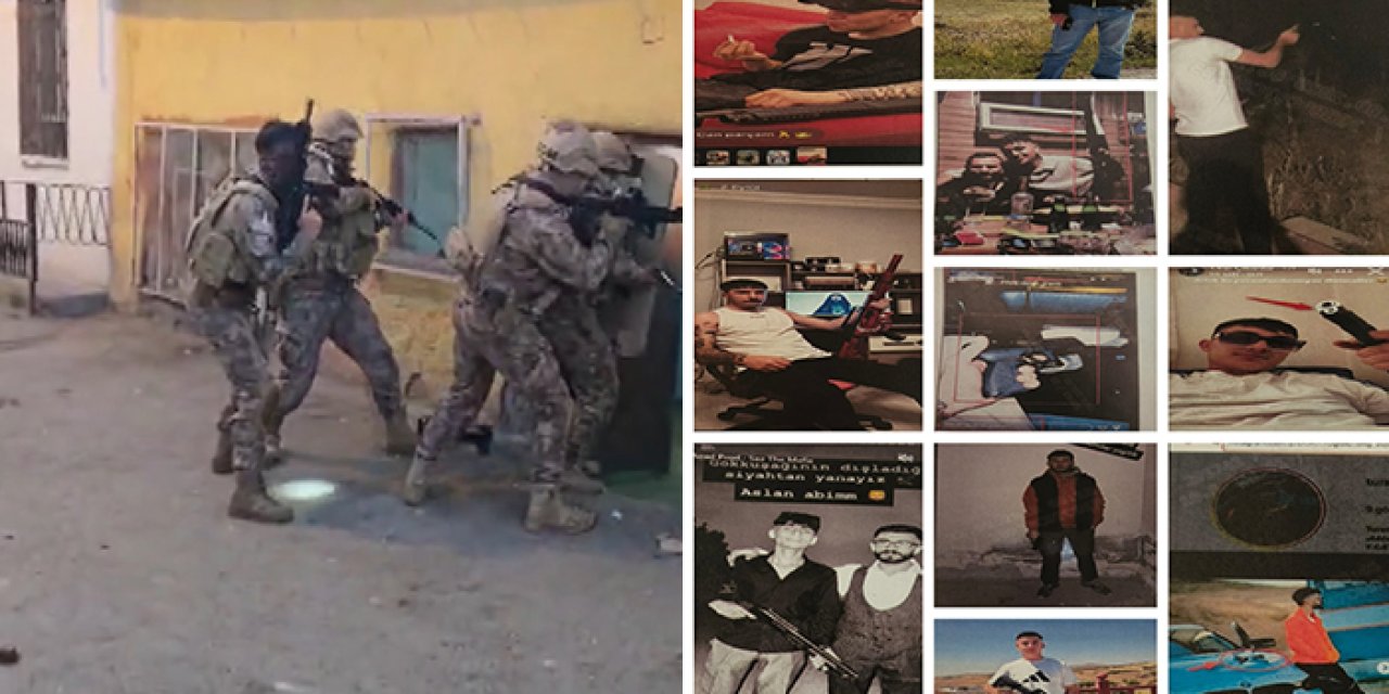 Ankara'da 23 kişi gözaltına alındı: Silahla paylaşım yapanlara şafak baskını