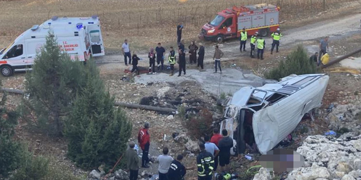 Mersin’de feci kaza: 5 ölü 14 yaralı