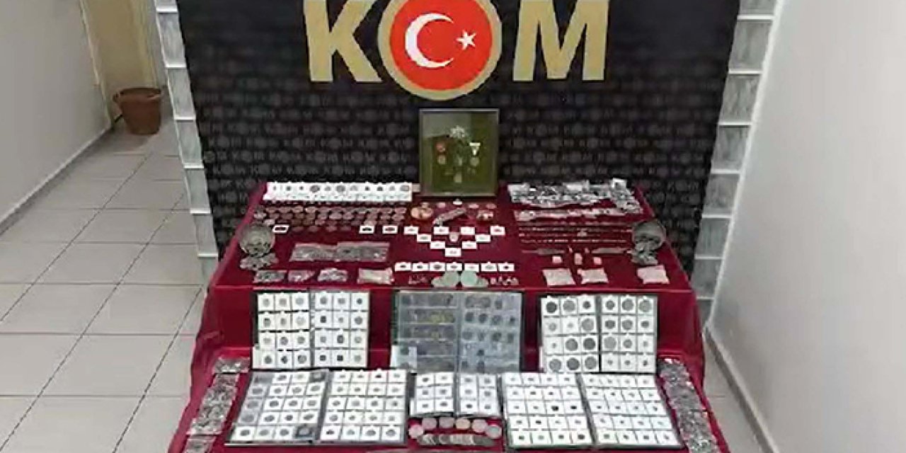 İzmir’de 20 milyonluk tarihi eser operasyonu