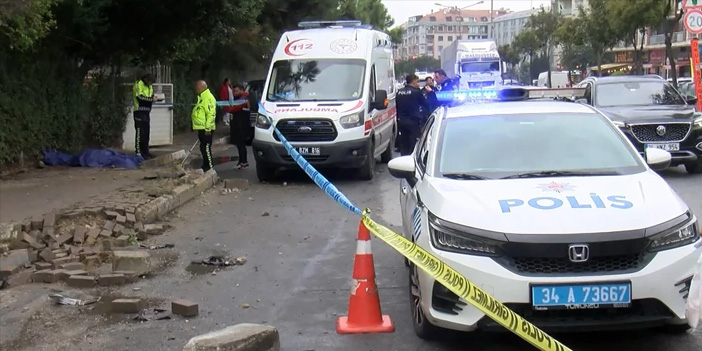 Beylikdüzü’nde dehşet anları: Kaldırımda yürürken can verdi