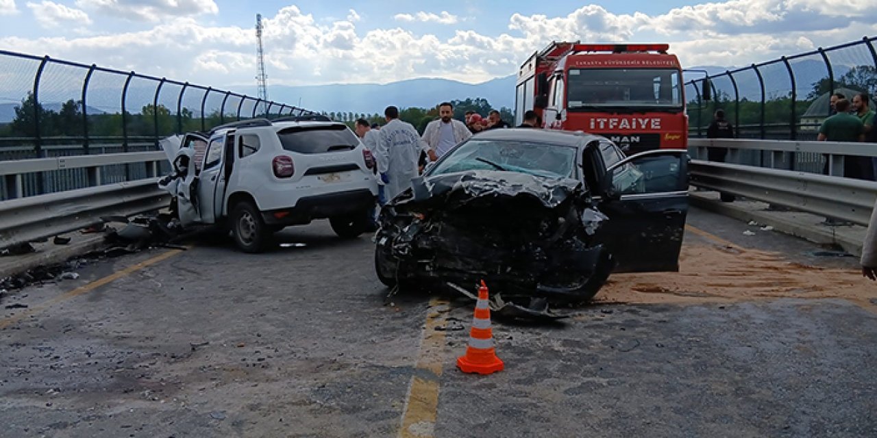 Sakarya’da feci kaza: 2 jandarma şehit, 2 kişi ağır yaralı