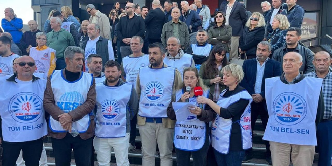 İzmir'de isyan: Memurlar iş bıraktı