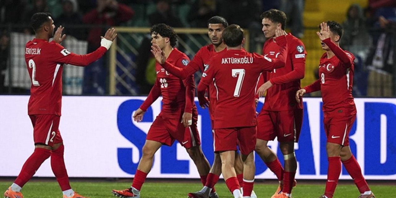 Türk Milli takımı gol oldu yağdı!