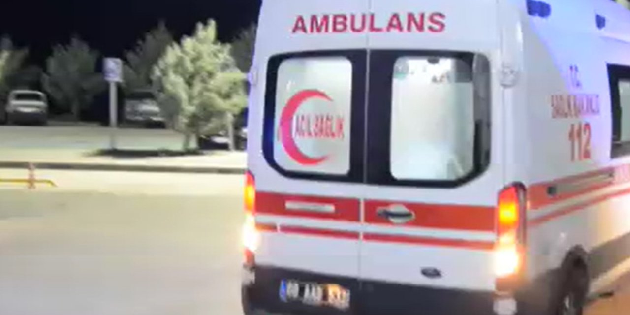 Takla atan otomobilde 3 kişi yaralandı