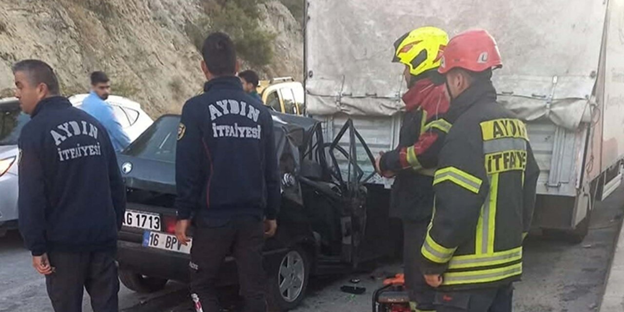 Kuşadası’nda feci kaza: 1 ölü, 4 yaralı