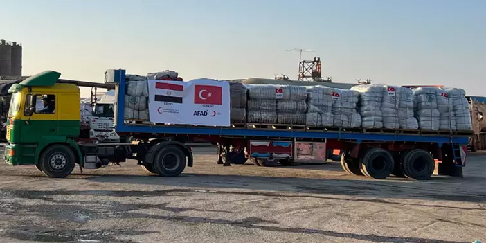 AFAD’dan Gazze’ye yeni yardım konvoyu: 17 TIR gıda, 3 TIR battaniye gönderiliyor