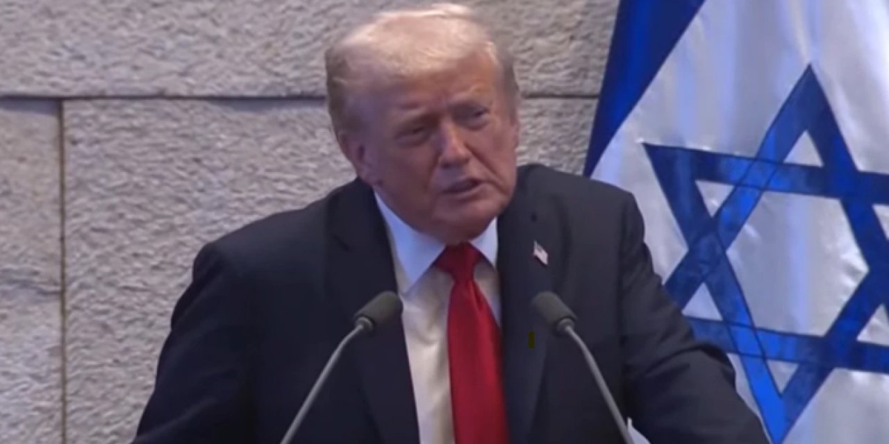 ABD Başkanı Trump, İsrail Meclisi'nde protesto edildi