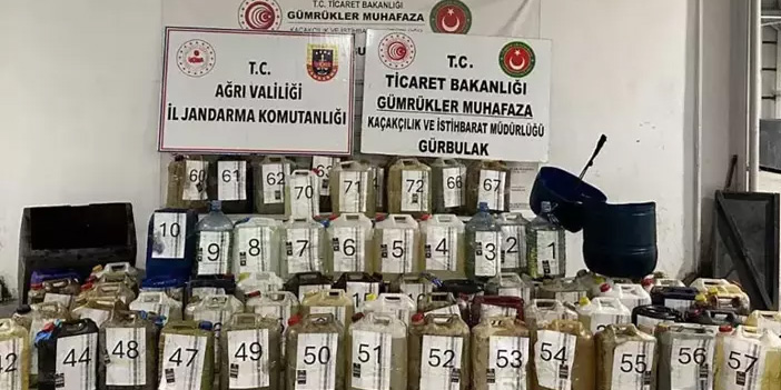 İran’dan gelen otobüste 1,167 ton sıvı metamfetamin yakalandı