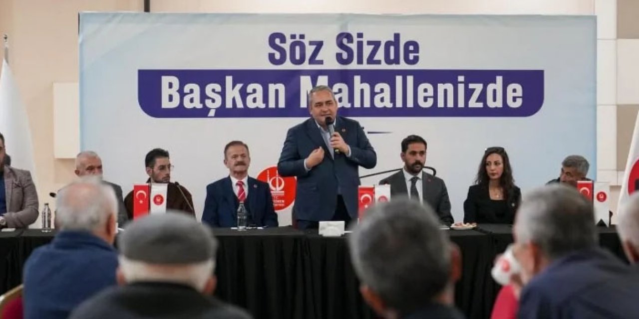 Keçiören’de Başkan Özarslan mahalle buluşmalarına devam ediyor