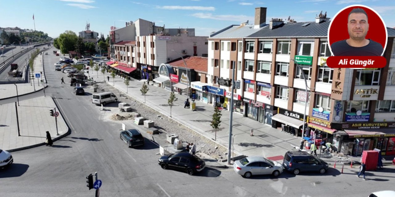 Gölbaşı’nda Ankara Caddesi düzenlemeleri tamamlandı