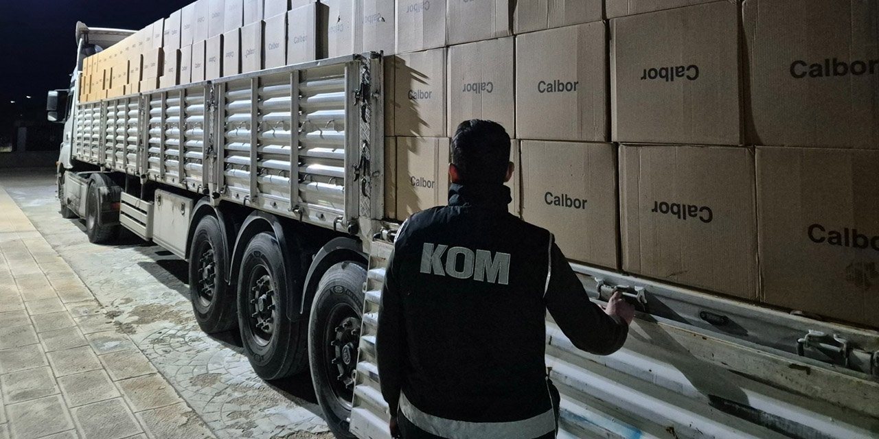 Kırşehir’de yakalandı: Tam bir kamyon