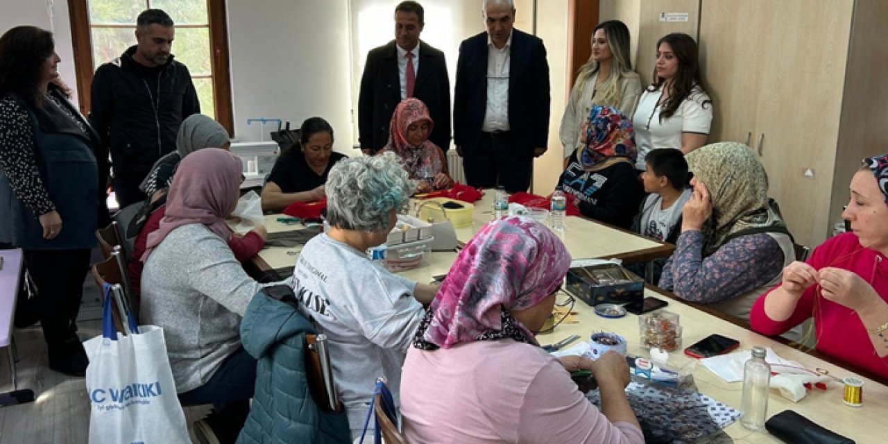 Beypazarı’nda kadınlara mesleki ve kişisel gelişim kursları açıldı