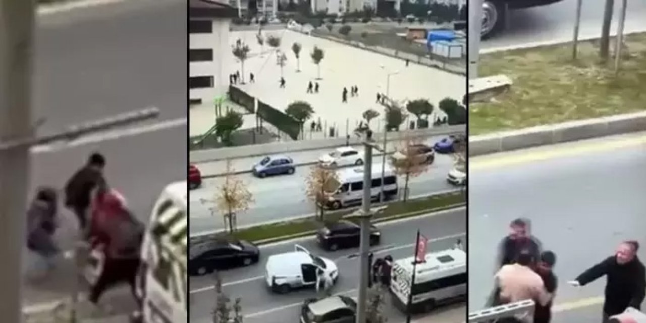 Başakşehir’de “Neden sinyal vermiyorsun” diyen babaya çocuğunun yanında saldırı